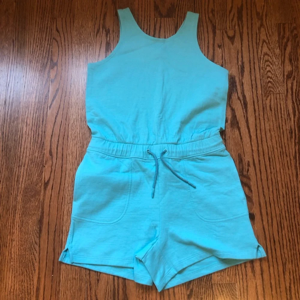 NEW Athleta Girl Havin a Great Time Romper 12 - Picture 1 of 10
